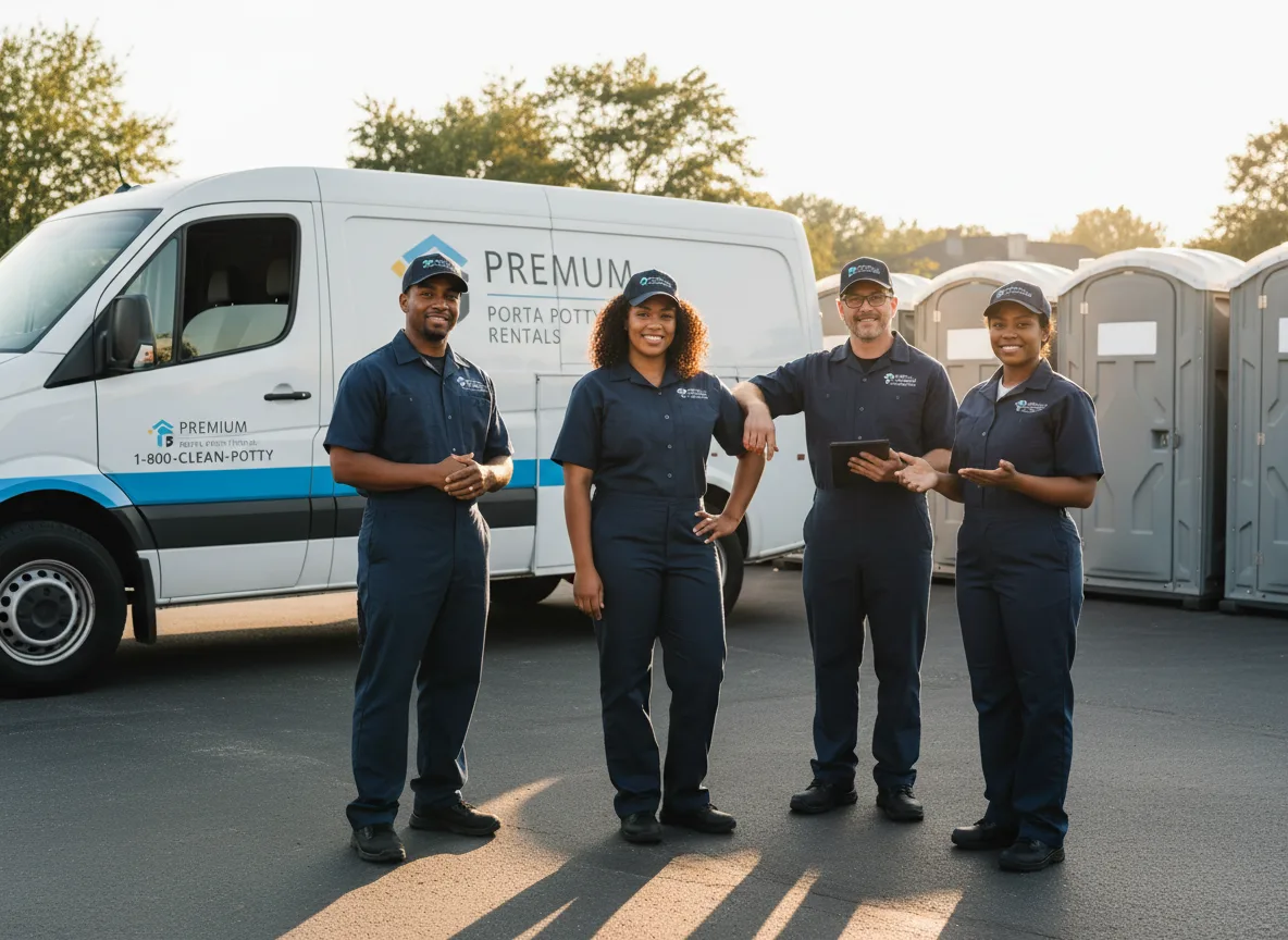 VIP Portable Toilets company in Bunker Hill, IL